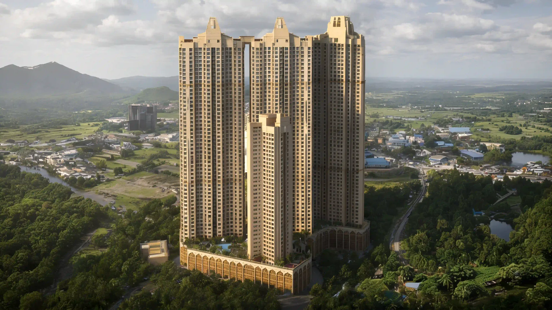 3 BHK residential apartments at Arihant Aalishan by Arihant Superstructures, Kharghar, Navi Mumbai