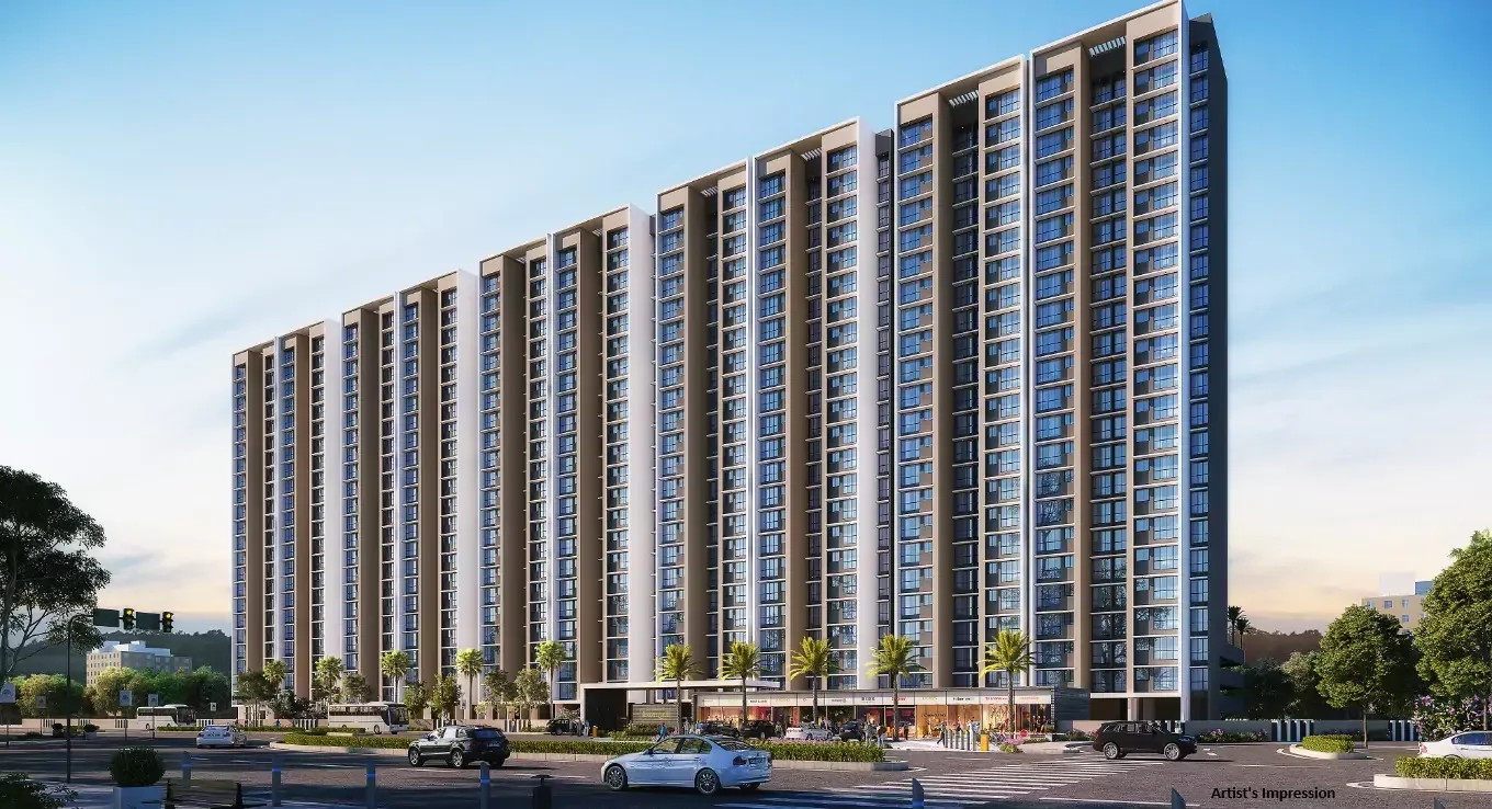 Residential development in Upper Kharghar, Navi Mumbai