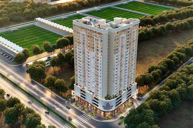 1 & 2 BHK residential apartments at Millennium Celesta by Millennium Group, Kharghar, Navi Mumbai