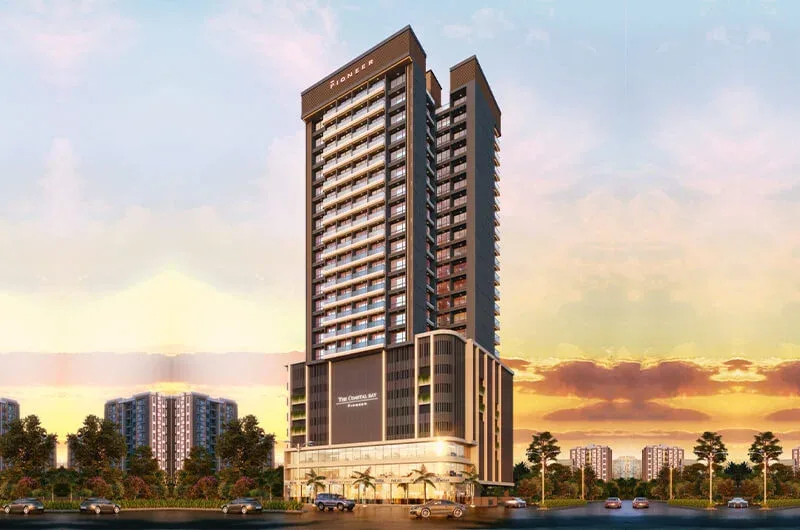 2 & 3 BHK residential apartments at Pioneer The Coastal Bay by Pioneer Ventures, Kharghar, Navi Mumbai
