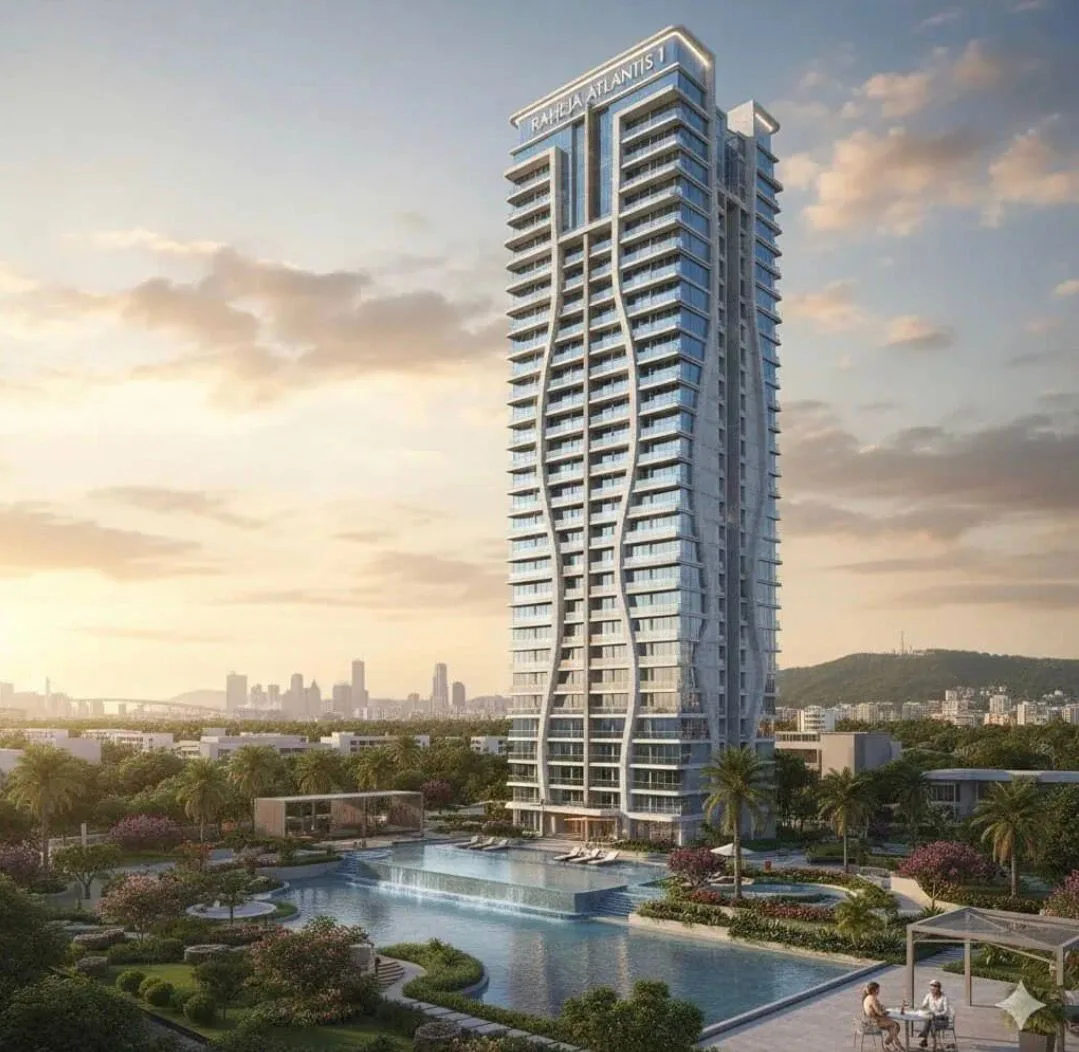 3 & 4 BHK residential apartments at Raheja Atlantis 1 by Raheja Universal Pvt Ltd, Juinagar, Navi Mumbai
