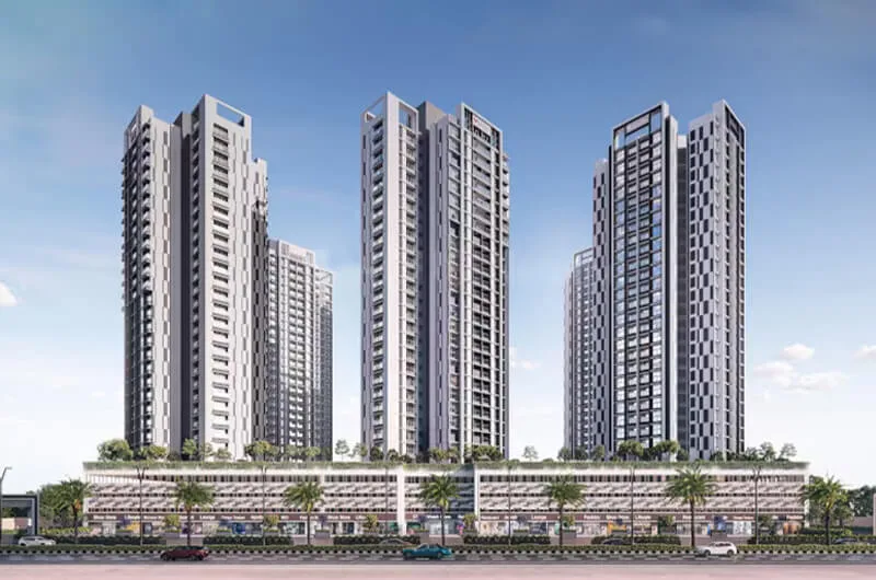 2, 3 & 4 BHK residential apartments at Raheja Solaris 3 by Raheja Universal Pvt Ltd, Juinagar, Navi Mumbai