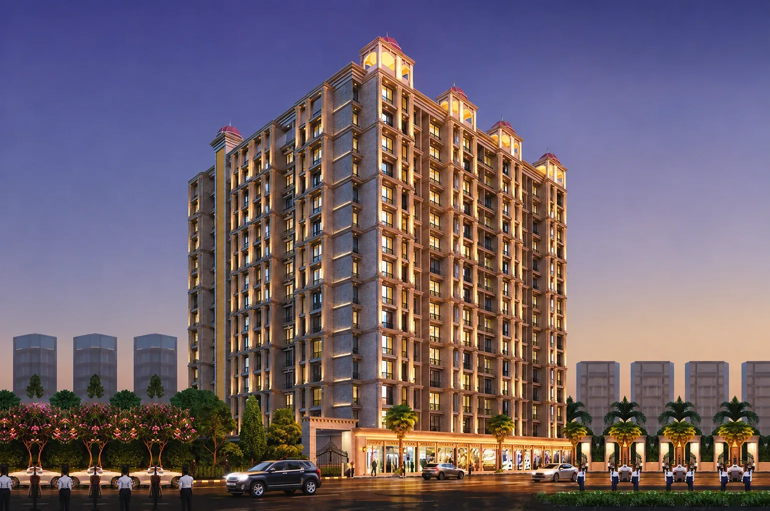 1 & 2 BHK residential apartments at Sai Rudra Kristina II by Sai Realty, Taloja, Navi Mumbai