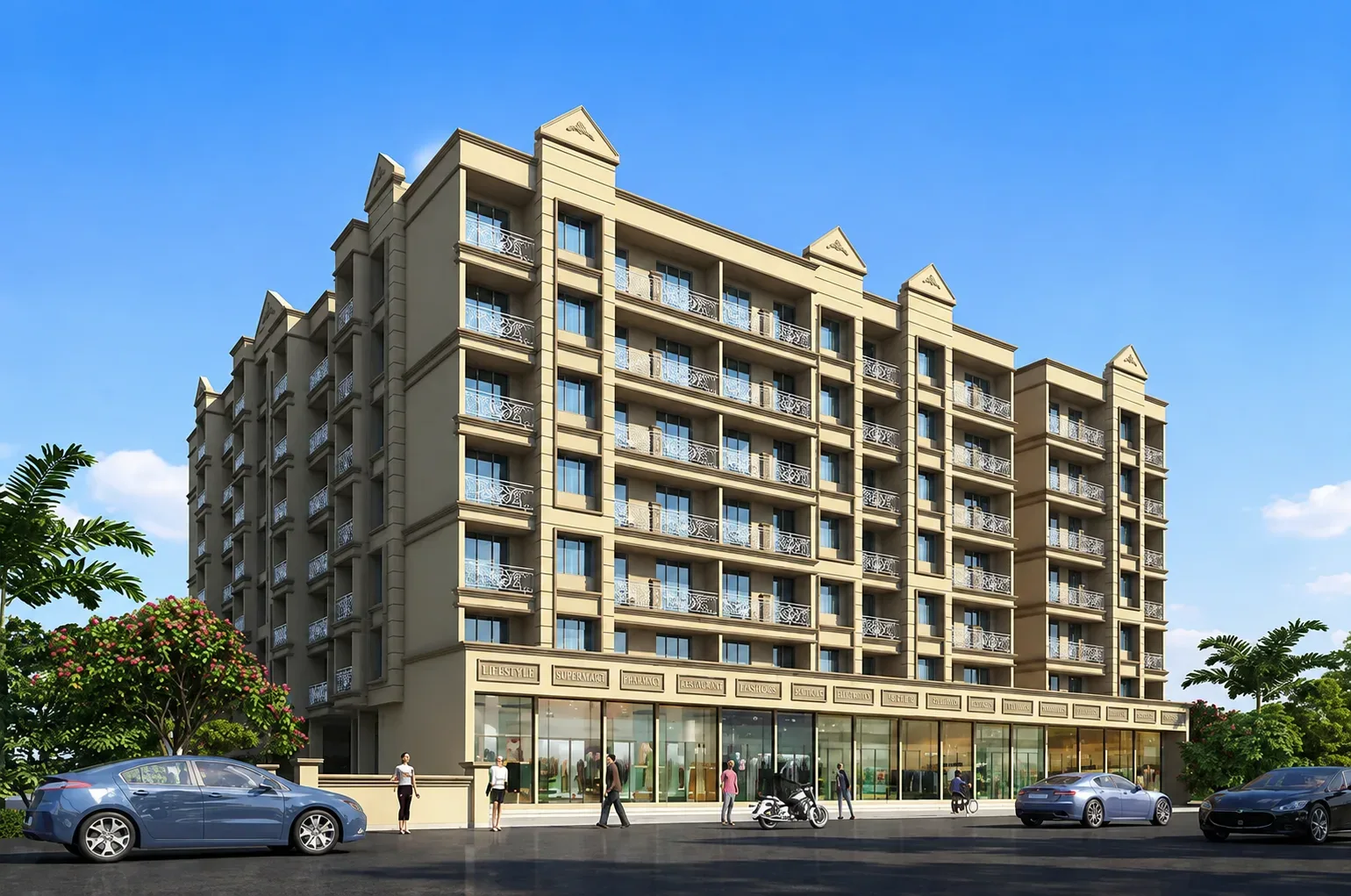 1 & 2 BHK residential apartments at Sai Shri Narayana by Sri Venkateshwara Builders, Taloja, Navi Mumbai