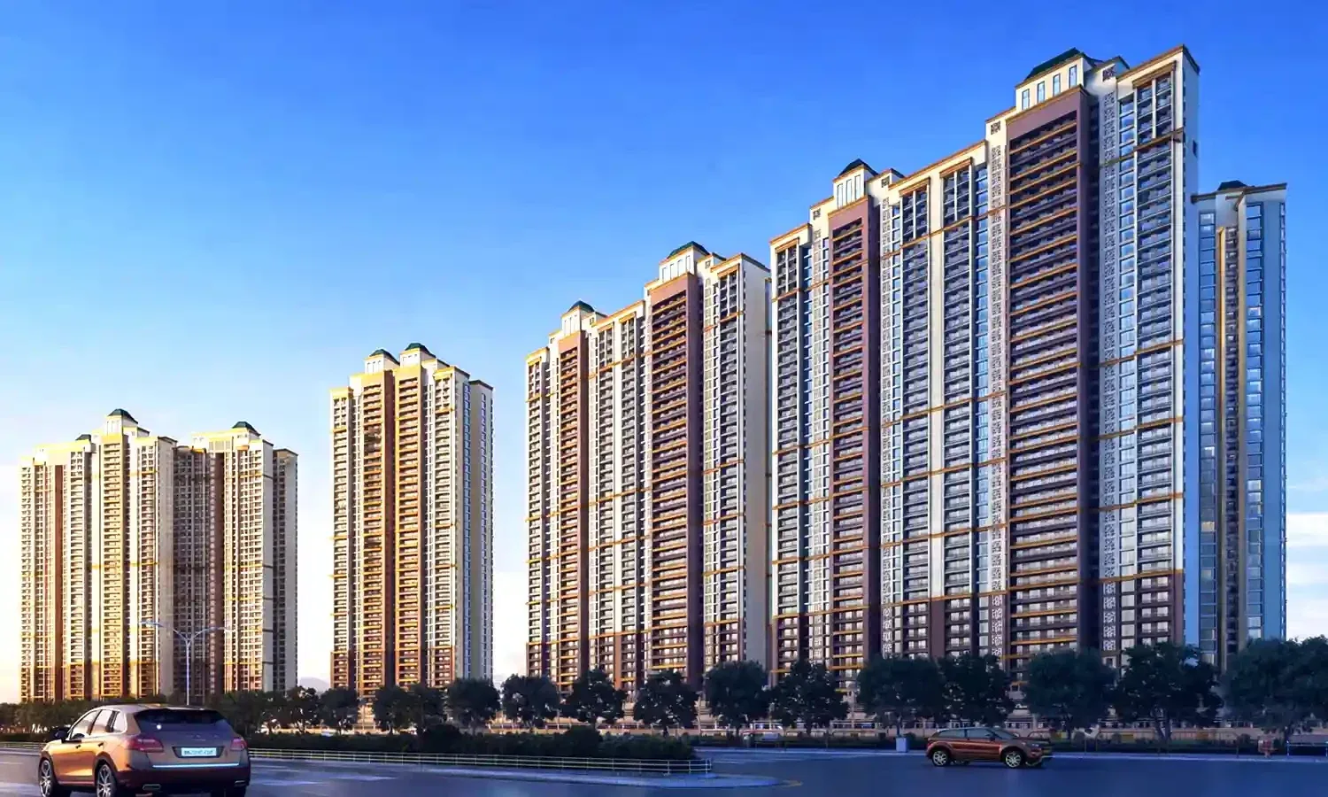 2 BHK residential apartments at Sai World City by Paradise Group, Panvel, Navi Mumbai