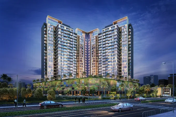 residential apartments at Satyam Next Level by Satyam Developers, Kharghar, Navi Mumbai