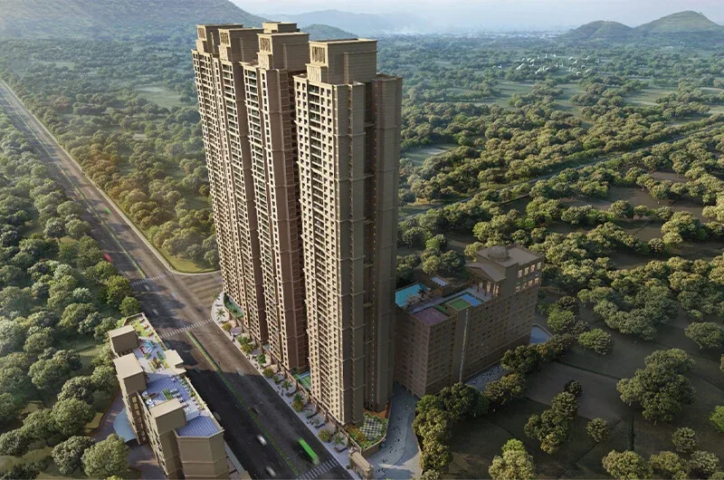 residential apartments at Shreeji Divine by Shreeji Ventures Lifespaces LLP, Kharghar, Navi Mumbai