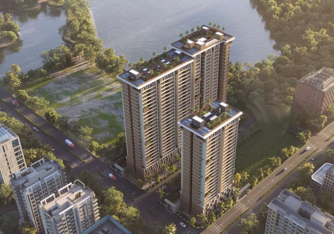 2 & 3 BHK residential apartments at The Royal Bay by TPV Vishwakarma Group, Nerul, Navi Mumbai