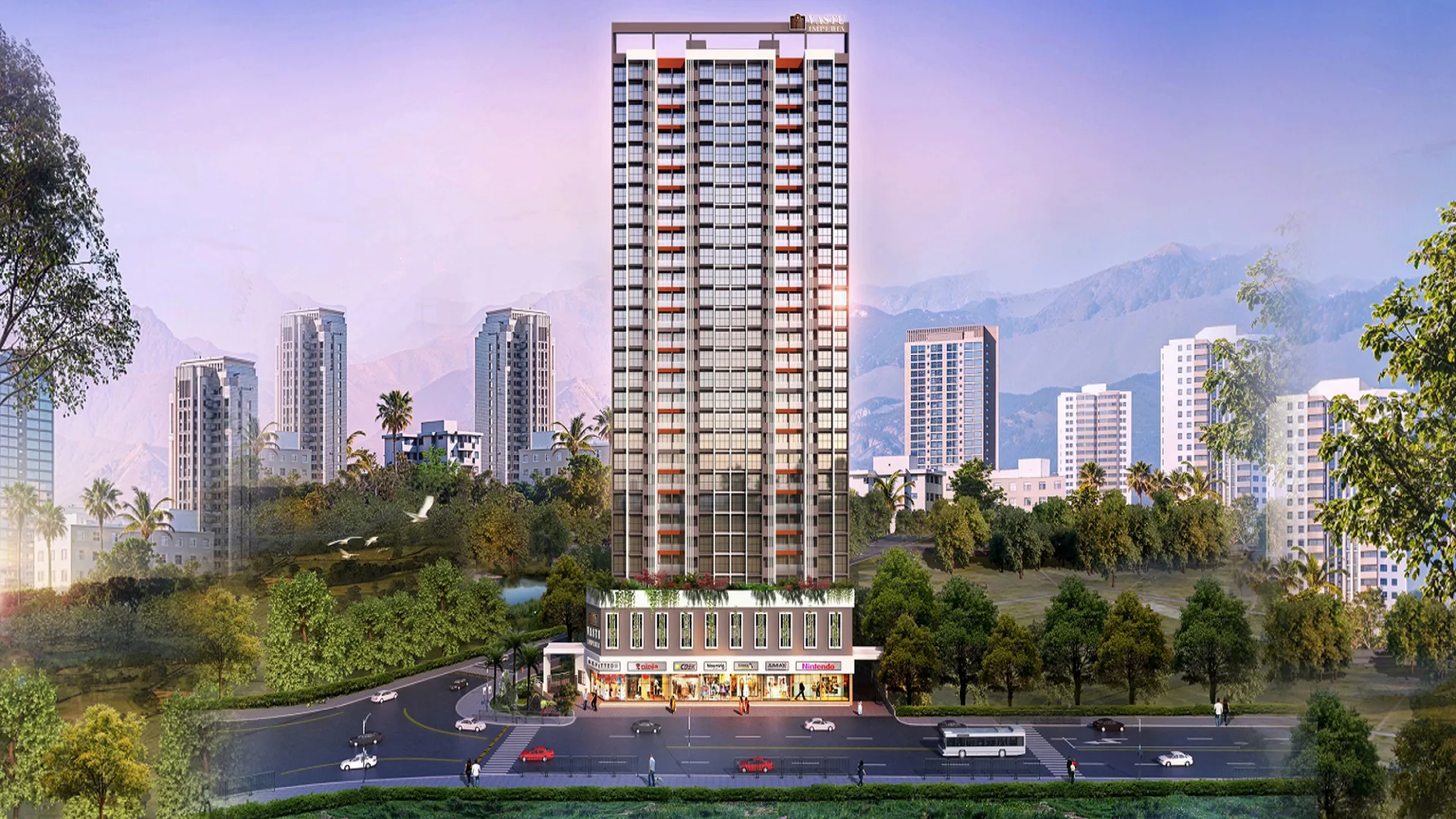 1 & 2 BHK residential apartments at Vastu Park by Vastu Nirvana LLP, Kharghar, Navi Mumbai
